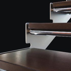 Scala Elicoidale in Metallo e Legno serie ETT