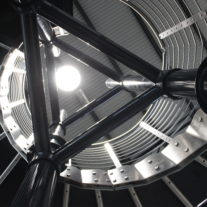 Scala Interna Elicoidale in acciaio