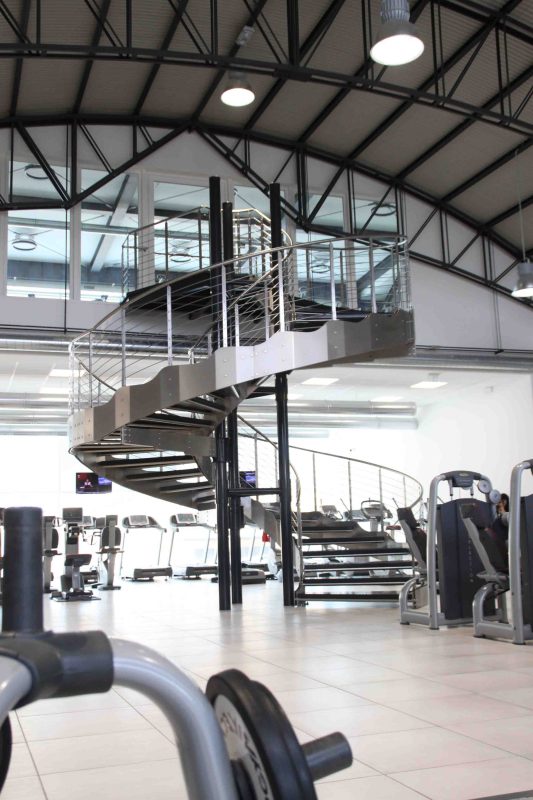 Scala Interna Elicoidale in acciaio